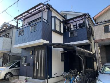 高槻市 | 屋根塗装、外壁塗装、外壁シーリング、ベランダ防水